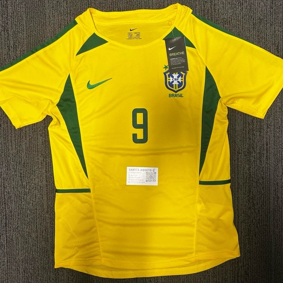 #9 RONALDO Nike Brazil 2002 World Cup | Size Medium - Picture 2 of 2